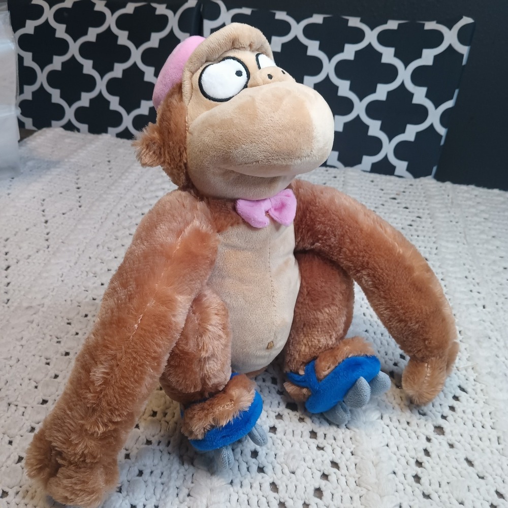 The Simpsons Universal Studios Mr Teeny Monkey Plush Chimp Stuffed Animal 12"